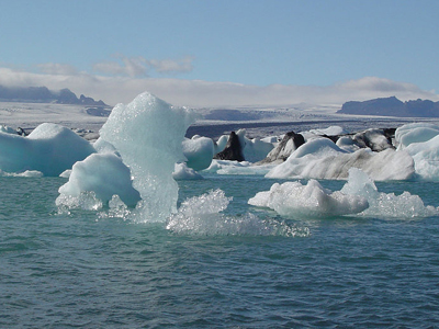 Foto: Eisschollen