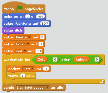 Die Spieldauer begrenzen