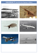 Geschichte des Flugzeugs in Bildern