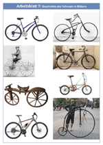 Geschichte des Fahrrads in Bildern
