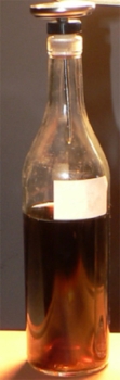 Foto der Flasche mit Fleischthermometer