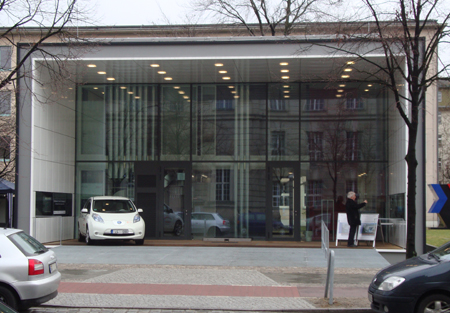 Foto des Plusenergiehauses in der Fasanenstraße in Berlin