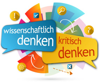 Logo von 'Wissenschaftlich denken, kritisch denken'