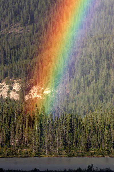 Abbildung eines Regenbogens